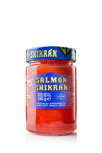 Salmón Shikrán® en esferas, tarro de 340 g