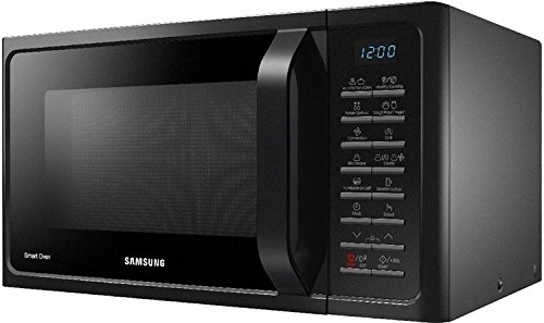 Samsung MC28H5015AK Encimera 28L 900W Negro - Microondas (Encimera, 28 L, 900 W, Botones, Negro, Retirable)