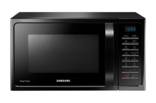 Samsung MC28H5015AK Encimera 28L 900W Negro - Microondas (Encimera, 28 L, 900 W, Botones, Negro, Retirable)