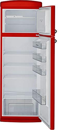 Sauber - Frigorífico combi Dos Puertas SFR1750R - Eficiencia energética: A+ - 175,5x60,5cm - Color Rojo