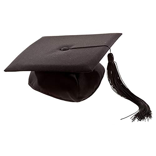 Schramm® Doctor Bachelor Hat Uni Diploma Hat Ceremonia de graduación Estudiante de doctorado