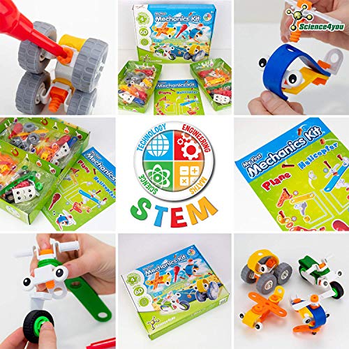 Science4you-Mi Mi primer kit de mecánica, juguete educativo y cientifico, Multicolor (80002084) , color/modelo surtido