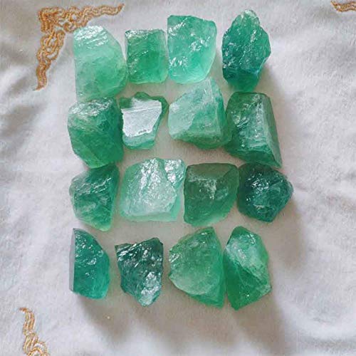 SDJH Cristales minerales Verdes Piedra Piedras Preciosas Cristales de Cuarzo Naturales Decoración de Piedra Decorativa para el hogar Artificial, Verde 1 Piezas