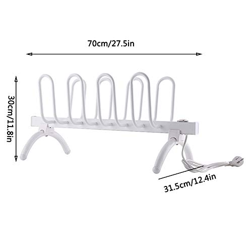 Secador de botas silencioso, temperatura constante inteligente que no daña los zapatos Secador de zapatos, ahorro de energía, ahorro de energía, botas de nieve, pantuflas de algodón, zapatos de cuero