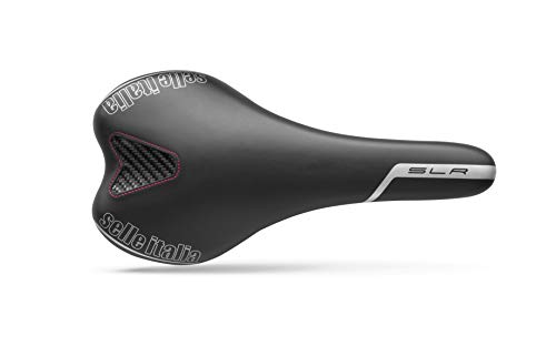 Selle Italia - Sillìn Bicicleta de Carretera SLR TM, Rail Manganese Tubo Ø7, Sillìn Road Perfomance Duro-tek, Comfort