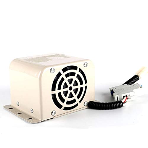 SEN Ventilador de Estufa de tungsteno con Calentador automático de 2 Orificios Utilizado para desescarche deshielo deshielo Blanco 24V-600W