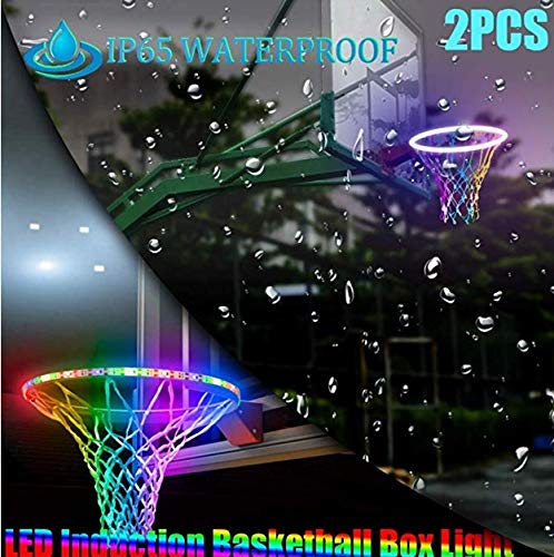 Sencilla LED del aro de baloncesto Lamer Luz solar de la noche del lanzamiento Accesorios iluminan tirar al aro de baloncesto hoopChildren Chucherías al aire libre for los niños personalidad moderna