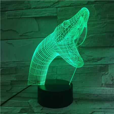 Serpiente Luz de la Noche Luz del sueño Batería Energía Lámpara de Mesa Decoración del Dormitorio Regalo para niños