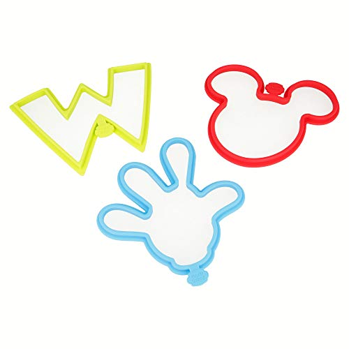 SET 3 MOLDES SILICONA PARA TORTITAS MICKEY MOUSE - DISNEY - BAKERY