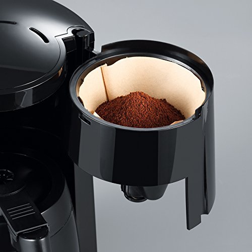 SEVERIN KA 9234 Cafetera para filtros de Café Molido, 8 tazas incluye 2 jarras termo, negro