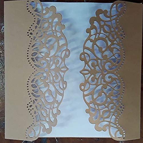 Shangwelluk Borde de la Flor Troqueles de Corte Metal en Relieve Dies Corte Plantillas De Corte Plantillas Estarcir Cutting Dies para Scrapbooking Navidad Tarjeta Papel Manualidades