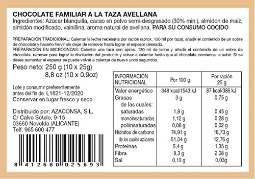 Ship C-10 Sob Chocolate a la Taza Avellana