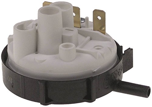 Silanos - Prensa para lavavajillas E1000, GLS945-GIGA 118/50 mbar, diámetro 58 mm, conector plano 6,3 mm, conector de presión horizontal
