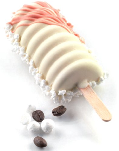 silikomart Finger Food Tango - Molde para Helados pequeños, Color Blanco