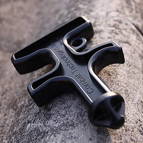 SimpleMfD Outdoor Defensa Tool Personal Self Defense Stinger Drill Protector Nylon Plastic Steel Stinger Tactical Security Breaking Kit Safety Survival EDC Accessories