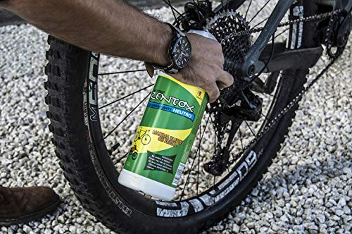 Sisbrill Zentox Desengrasante Neutro Concentrado para Bicicleta - Protección Carbono, Anodizados, Cromados y Aluminio - 1 Litro