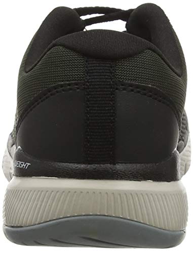 Skechers Boys' Flex Advantage 3.0 Trainers, Green (Olive Mesh/White Trim Old), 1.5 UK (34 EU)