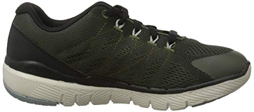 Skechers Boys' Flex Advantage 3.0 Trainers, Green (Olive Mesh/White Trim Old), 1.5 UK (34 EU)