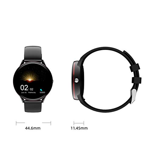 Smartwatch Inteligente relojes, color pantalla Todos los hombres del reloj inteligente de las mujeres del reloj multifuncional ritmo cardíaco del deporte de sangre de presión IP67 a prueba de agua Dep