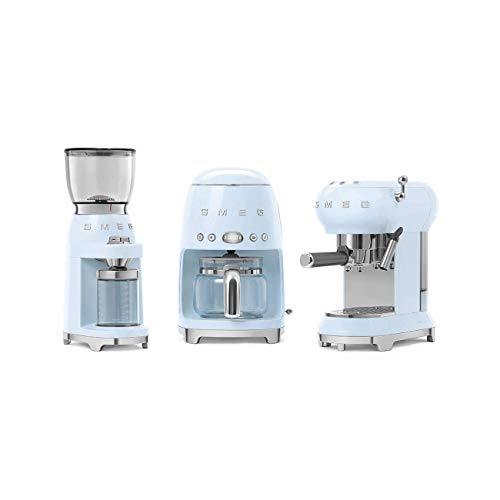 Smeg CGF01PBEU - Molinillo de café, color azul