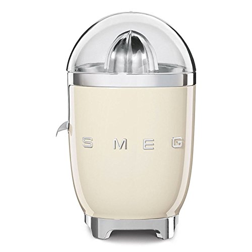 SMEG Exprimidor CJF01BLEU, 70 W, Acero Inoxidable, Negro