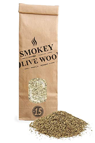 Smokey Olive Wood Sow 3X 300mL selección de virutas de Madera: Olivo, Naranjo y Nogal. Talla Nº1.5: para Pistola ahumadora