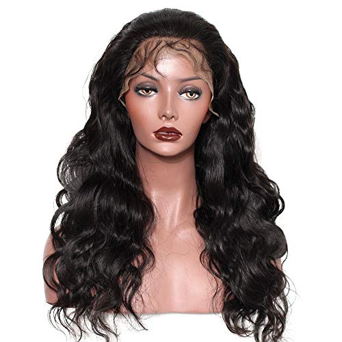 SMYUI Natural Mujer De Cabello Humano Peluca De Encaje Remy Cabello Peluca De Encaje Frontal-Para Mujer Drag Queen Cosplay Disfraces Fiesta, Resistente, Peluca De Encaje Cabello Real Cabello Bras