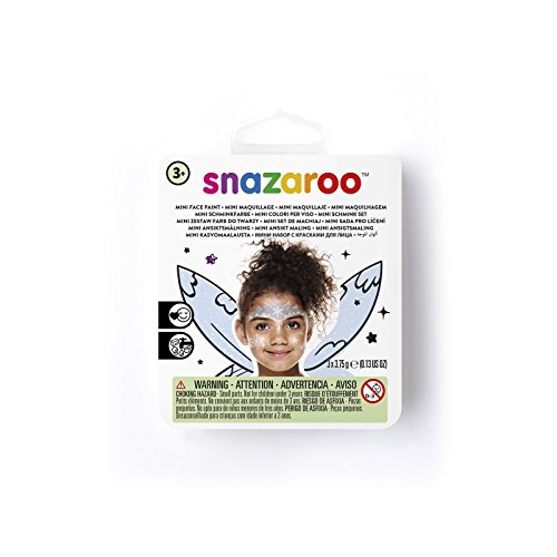 Snazaroo Hada de Hielo pintura facial, color Gris, blanco, azul