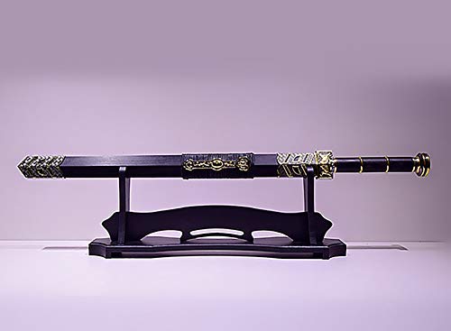 SOFIALXC Soporte de Espada Katana Display Samurai Soporte de Wakizashi Soporte de Piso Horizontal 1 Capas