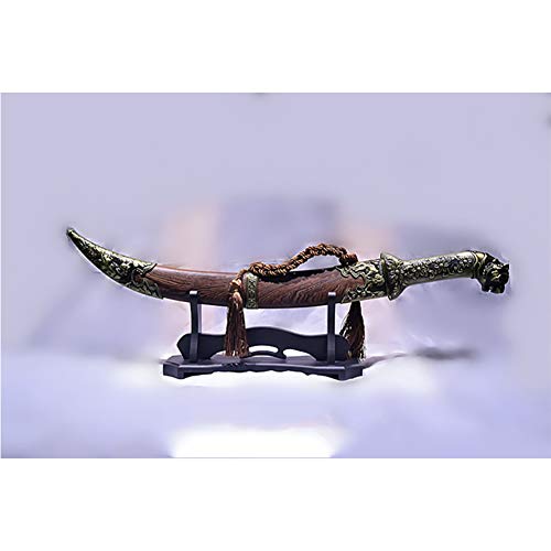 SOFIALXC Soporte de Espada Katana Display Samurai Soporte de Wakizashi Soporte de Piso Horizontal 1 Capas