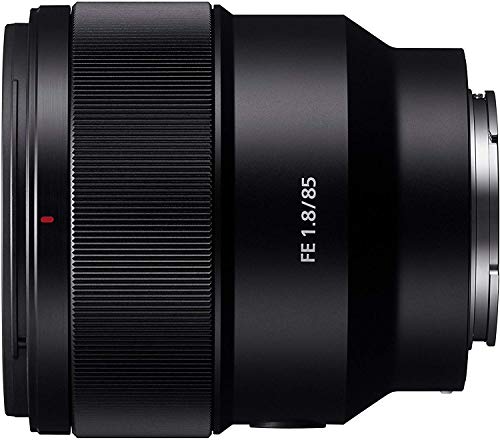 Sony SEL85F18 - Teleobjetivo (teleobjetivo prime de montura E con apertura F1.8 de 9 láminas para un atractivo desenfoque) negro