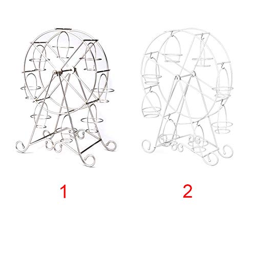 Soporte para tartas para cupcakes o fiestas, 8 tazas, suministros para hogar, cocina, heladería, color blanco