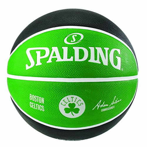 Spalding NBA Team Boston Celtics 83-505Z Balón de Baloncesto, Unisex, Multicolor, 7