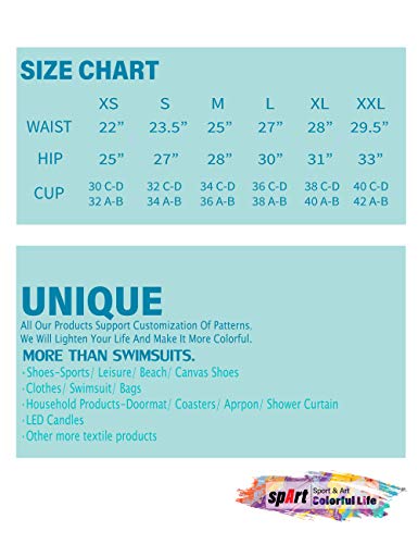 spArt Mujeres Personalizar Sin Tirantes Bandeau Bikini Set Mid-Rise Bottoms Acolchado Tubo Top Bañadores Push Up Traje de baño Halterneck Beachwear Abstracto Arte Abstraccionismo Pintura Cheeky Body