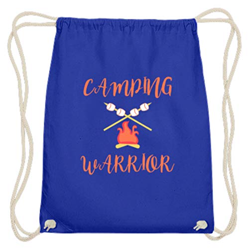 Spiritshop-hop - Bolsa de algodón para el gimnasio, diseño de Marshmallows, color Azul real, tamaño 37cm-46cm