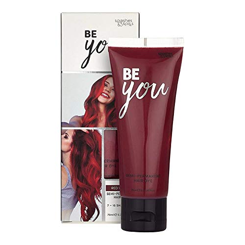 Splashes & Spills Be You Tinte Capilar Semi-Permanente Fantasía de 70ml - Rojo Red Velvet