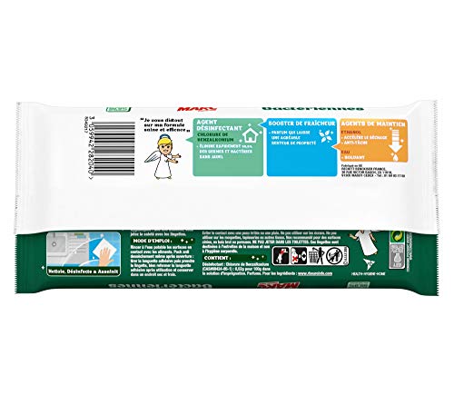 St Marc Lingettes Désinfectantes Antibacteriennes - 40 lingettes x Lot de 5 (Total 200 unités)