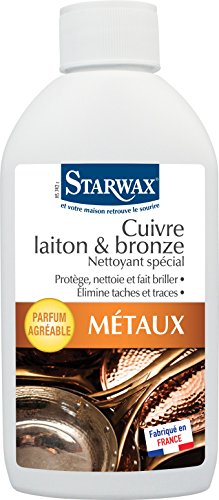 Starwax Limpiador para cobre, latón y bronce, 250 ml