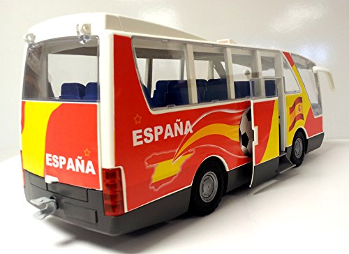 Stickers Adhesivos de Playmyplanet Fútbol España Compatibles con Playmobil Bus 5106, 5025, 4419, 5603 Y 3169