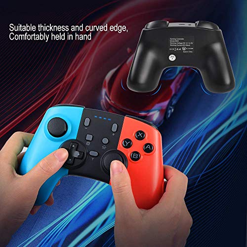 STOGA Controlador Nintendo Switch, Bluetooth Switch Pro Controller con batería Recargable, Mando a Distancia con Turbo y Joystick Dual