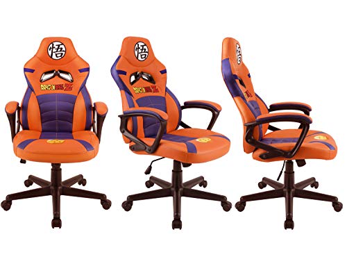 Subsonic DBZ Dragon Ball Z - Silla gaming junior - asiento gamer para escritorio - sillon de oficina - Licencia oficial (PS4)