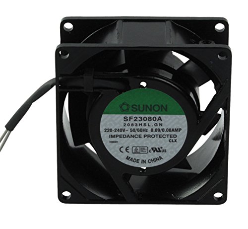 SUNON CY 203 - Ventilador de PC (Ventilador, Negro, 220-240)