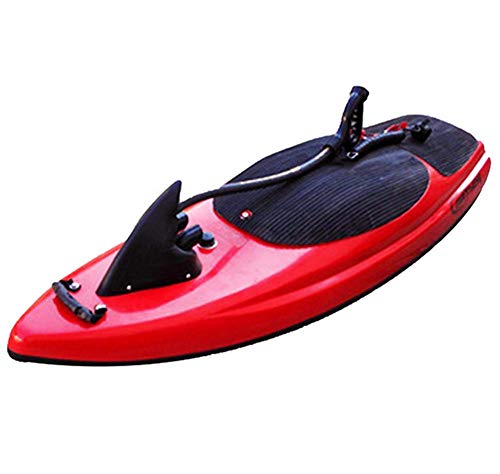 Superficie del Agua eléctrica Tabla de Surf, Natación eléctrica kickboard, Inteligente somatosensoriales Surf Junta ayudas a la natación. WTZ012 (Color : Red)