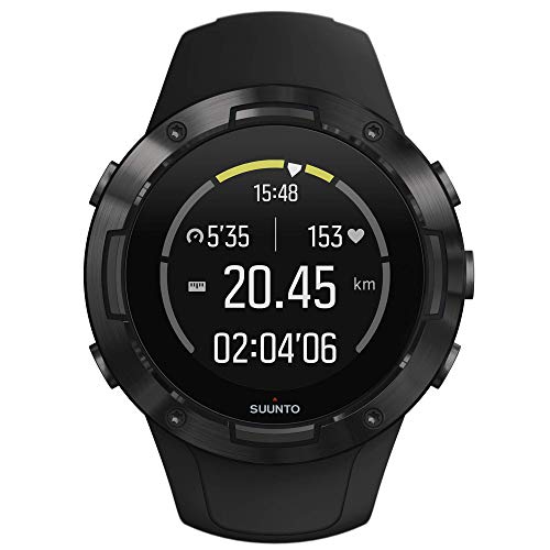 Suunto 5 Reloj deportivo GPS ligero y compacto, Seguimiento 24/7 de actividad física, Medición del ritmo cardiaco en la muñeca