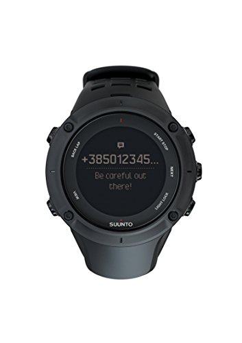 Suunto - Ambit3 Peak Black - Reloj con GPS Integrado, Unisex, Negro, Talla Única