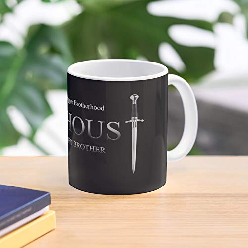 Synamatic Jr Vishous Ward Cursed Brother La Mejor Taza de café de cerámica Blanca de 11 oz