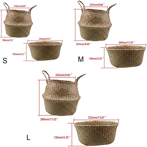 Szetosy Lot de 3 paniers