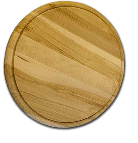 Tabla de cortar redonda de madera para servir Round 30Ø