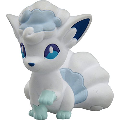 TAKARA TOMY Figura para Jugar, juguetito de los Personajes de Pokemon, de la Serie Sol y Luna, Referencia EMC 22, Nombre del Personaje: Alolan Vulpix, 5 cm, de TakaraTomy