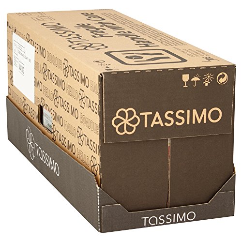 Tassimo Kenco - Capsulas de cafe decaf (paquete de 5, 80 vainas en total, 80 porciones)